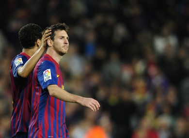 Lionel Messi: human after all.