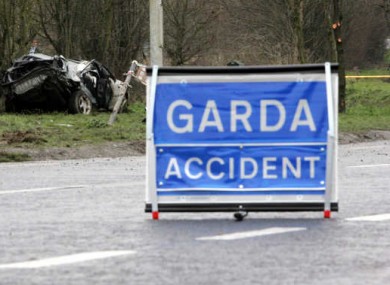 File photo of an accident scene.