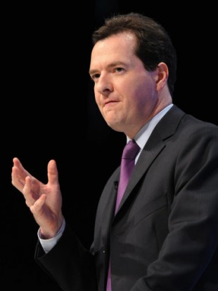 Chancellor of the Exchequer George Osborne.