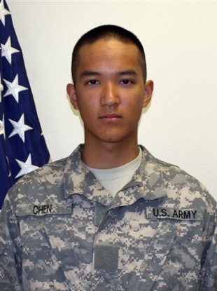 Eight soldiers have been charged in connection with the suicide of Private Danny Chen, 19.