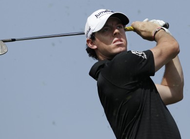McIlroy's mistakes allowed Westwood to gain a one-shot lead.