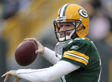 Matt Flynn, backup quarterback of the Green Bay Packers.