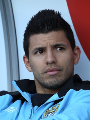 Aguero is a doubt for City's vital game with Arsenal next week.
