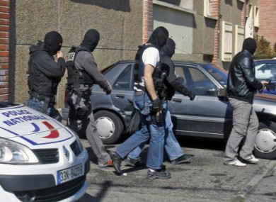 French police search for clues at Mohamed Merah's apartment.