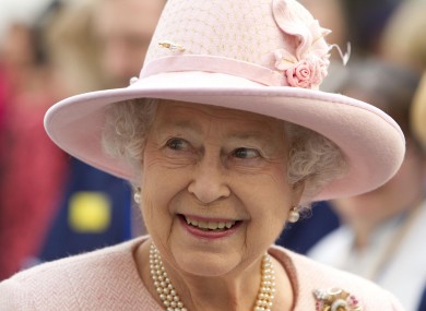 The Queen in Manchester yesterday