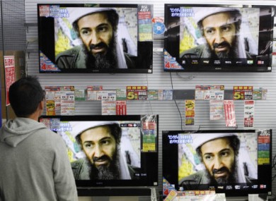 The death of Osama bin Laden is reported