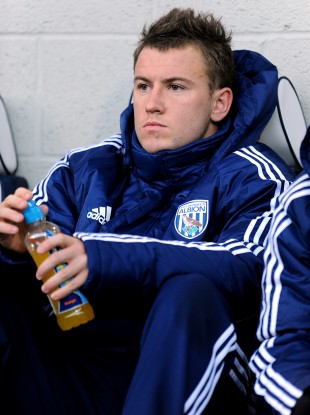 Simon Cox: on the bench.