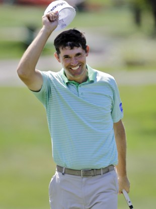 Harrington is happy with his game.