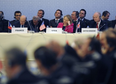 Foreign ministers from dozens of countries gathered in Istanbul today to discuss the Syrian issue.