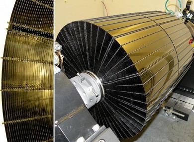NuSTAR has a complex set of mirrors, or optics, that will help it see high-energy X-ray light in greater detail than ever before.