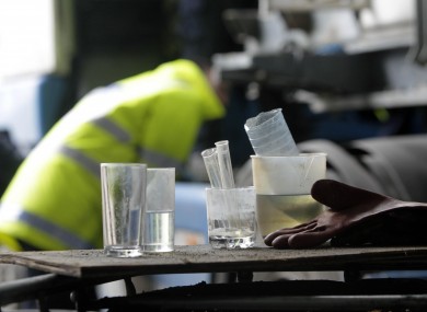 File photo of a fuel laundering plant.