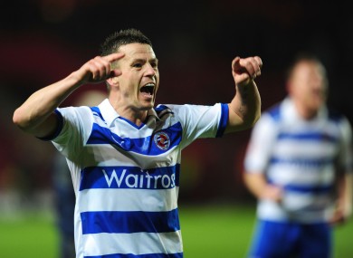 Harte celebrates beating Southampton last month.