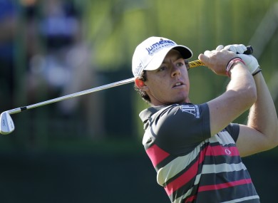 McIlroy experienced mixed fortunes today.