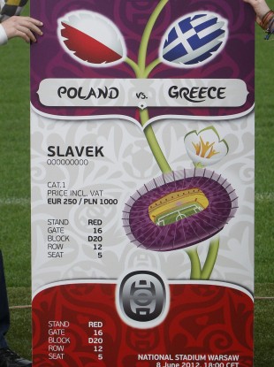 Tickets for Euro 2012 have been in short supply.