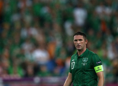 Keane was less than impressive in Ireland's opening game.