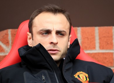 Berbatov spent much of last season on the bench.