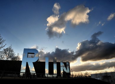 RUN, a work by sculptor Monica Bonvicini