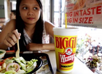 This 24-ounce drink at a fast-food restaurant in the Philippines is now banned in NYC.