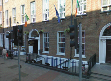 Copper Face Jack's and the Jackson Court Hotel, pictured during a slightly quieter daytime moment.