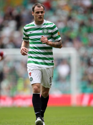 Anthony Stokes: talked with manager Neil Lennon.