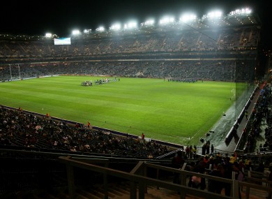 Croke Park will host a double-header of action on Saturday night.