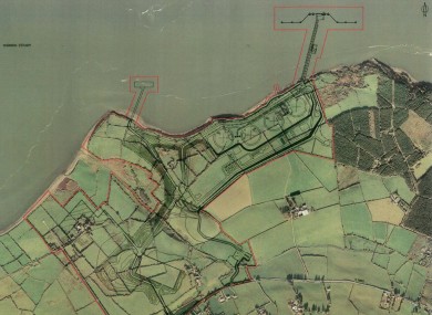 The proposed site of the Shannon LNG plant near Tarbert, Co Kerry.