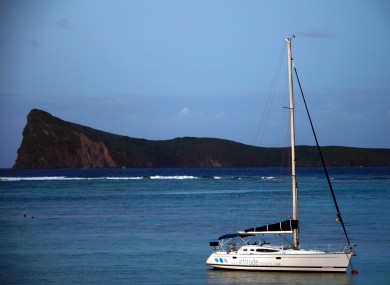 File photo of Mire island on Mauritius