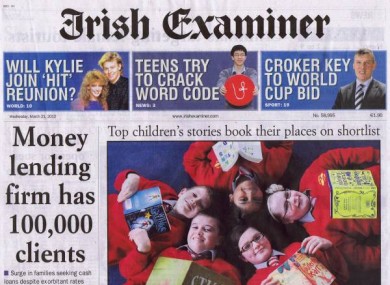 The Irish Examiner has been bought by a new firm set up by the Crosbie family, after the existing parent company entered receivership.