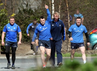 Cian Healy: Hands up who likes Game of Thrones!