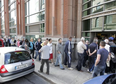 Ireland's dole queues have gotten shorter over the last year - but have been static so far in 2013.