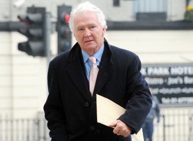 Former Chairman and Chief Executive of the now defunct Anglo Irish Bank, Sean Fitzpatrick