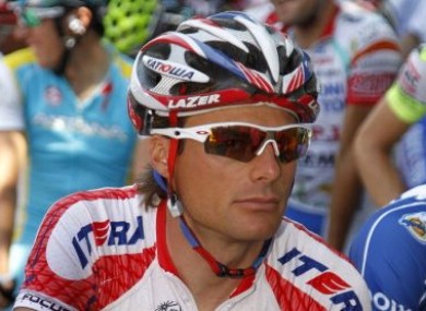 Danilo Di Luca, a former winner of the Giro, has been kicked off this year's race.