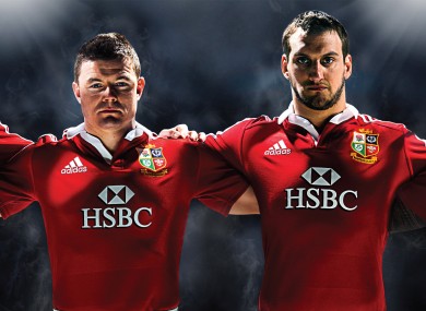 Brian O'Driscoll is an adidas ambassador and has been selected for the British & Irish Lions squad. The Lions shirt is available from adidas.ie and Elverys stores nationwide. Join the conversation @adidasUK.