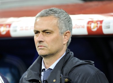 Jose Mourinho, Real Madrid manager.