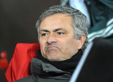 Real Madrid manager Jose Mourinho.