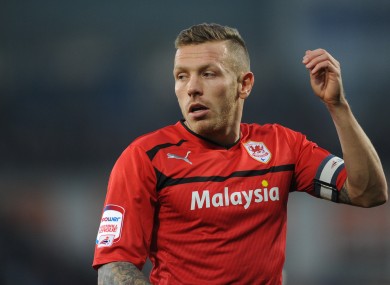 Bellamy helped Cardiff win promotion this season.