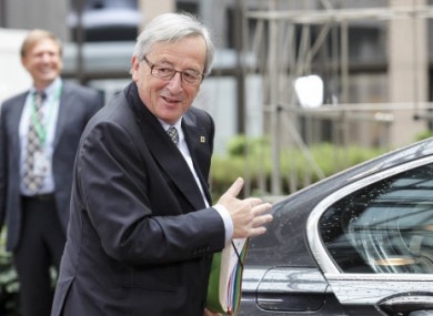 Luxembourg's Prime Minister Jean-Claude Juncker arrives for a meeting of the European council last month.