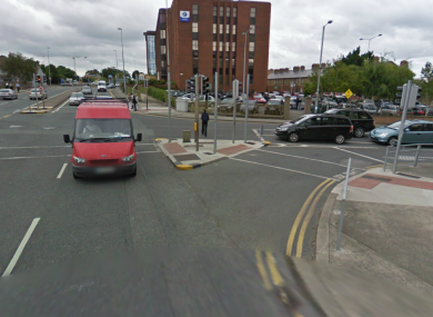 The incident happened on the Frascati Road at Carysfort Avenue.