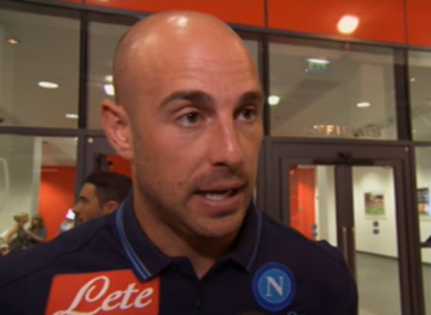 Pepe Reina is looking forward to Napoli's Champions League challenge.