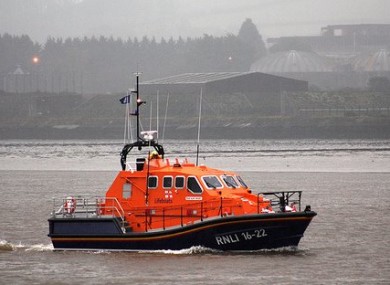 The all-weather lifeboat Alan Massey.