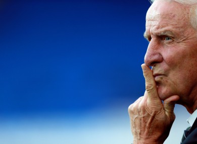 Republic of Ireland football manager Giovanni Trapattoni, who stepped down during the week.