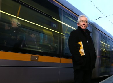 Irish journalist David Walsh with the book the film is based upon.