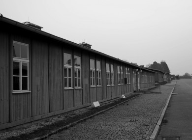 Part of the concentration camp at Mauthausen