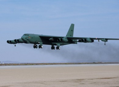 B-52 stratofortress long range bomber