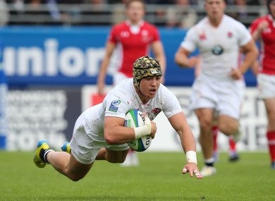 Nowell in action during last year's JWC final.