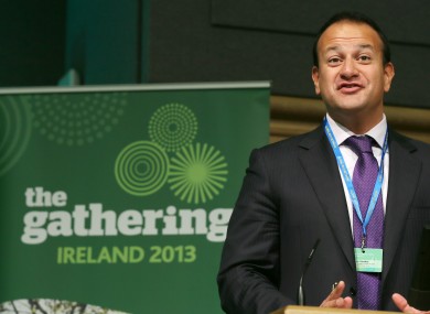 Minister Leo Varadkar is a happy man