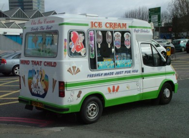 File image of a less heroic ice-cream van