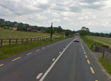 File photo of the road on which the collision occurred.