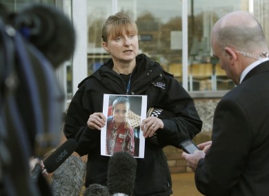 Superintendent Liz McAinsh appeals for information at Fettes Police Station in Edinburgh after three-year-old Mikaeel Kular went missing.