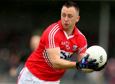 Cork's Paul Kerrigan will start next Sunday against UL.